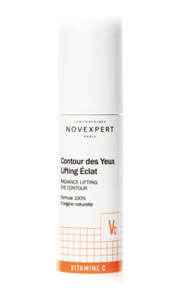 NOVEXPERT stangrinamasis paakių kremas su vitaminu C (pirmosioms mimikos raukšlėms) 15ml