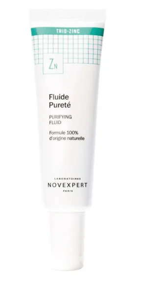 NOVEXPERT drėkinamasis veido losjonas normaliai ir mišriai odai su ZINK-TRIO komplektu 30ml