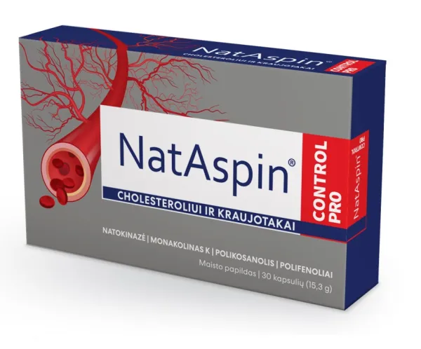 Maito papildas NATASPIN CONTROL PRO N30