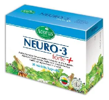 Maisto papildas NEURO-3 FORTE N30