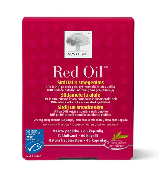 Maisto papildas NEW NORDIC Red Oil N60