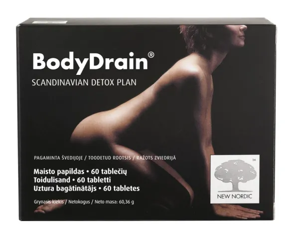 Maisto papildas NEW NORDIC BodyDrain N60