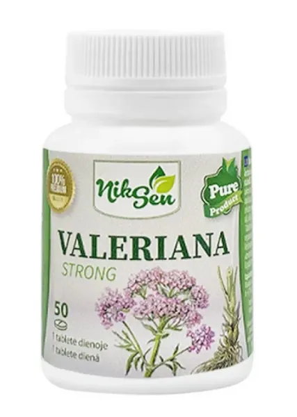Maisto papildas NIKSEN Valeriana Strong N50
