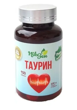 Maisto papildas širdžiai NIKSEN Taurinas N100