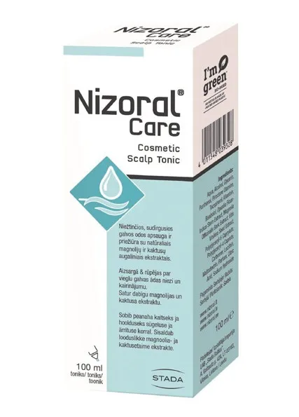 Nizoral Care kosmetinis galvos odos tonikas 100ml