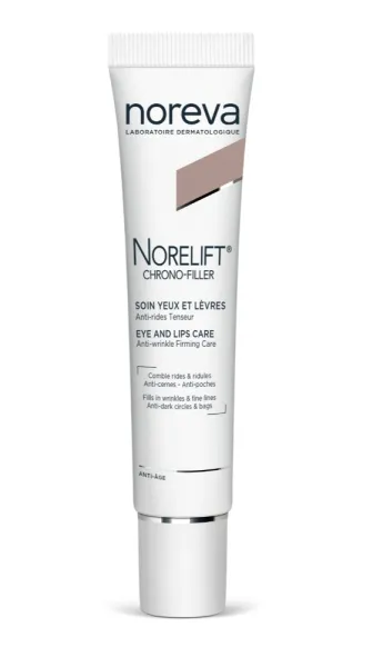 NOREVA NORELIFT stangrinamasis paakių ir lūpų srities kremas nuo raukšlių 15ml