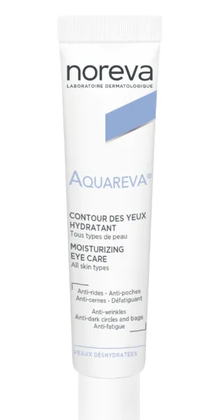 NOREVA AQUAREVA drėkinamasis paakių kremas 15ml