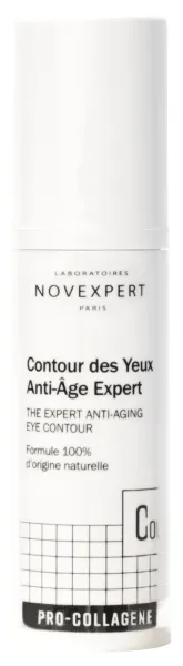 NOVEXPERT ANTI-AGE EXPERT paakių kremas su pro - kolagenu 15ml