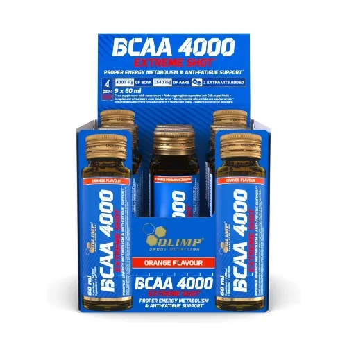 Olimp BCAA 4000 Extreme Shot 9 x 60ml