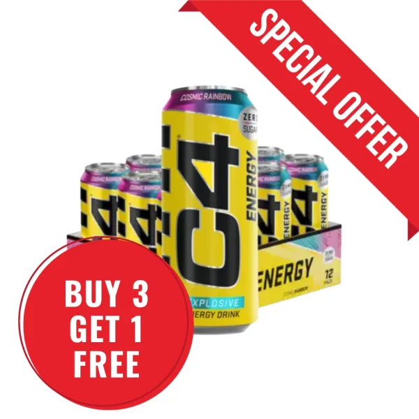 Cellucor® C4® Energy 12 x 500ml skonis - Žaliųjų citrinų
