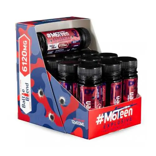 DY M6TEEN Energetinis Prieš Treniruotę 12 x 60 ml