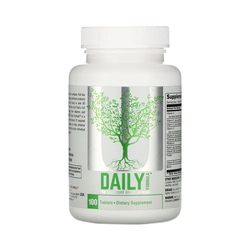 Universal Nutrition® Daily Formula Multivitamins 100 Tablets