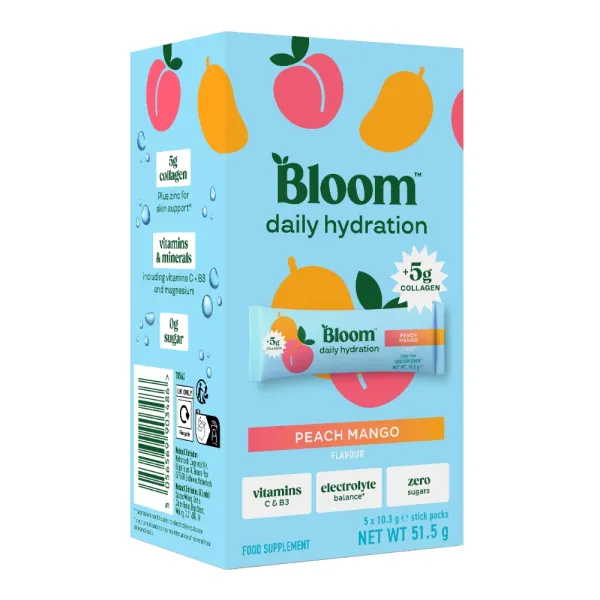 Bloom Daily Hydration Stick Packs 5 x 10,3g