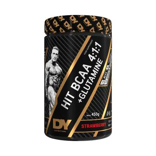 DY HIT BCAA 4:1:1 + Glutaminas 450g