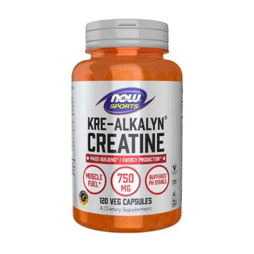 NOW Kre-Alkalyn (R) Creatine 750mg 120 caps