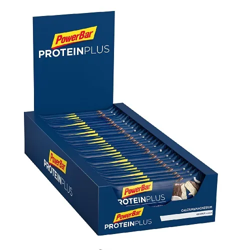 PowerBar Protein Plus+ Mineralai Kokosiniai Batoneliai 30 x 35g