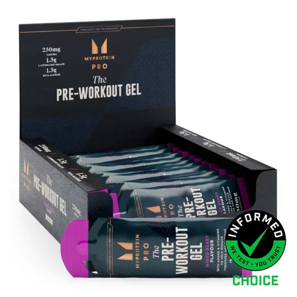 Myprotein PRO Hyrox The Pre-Workout Gel 12 x 48ml