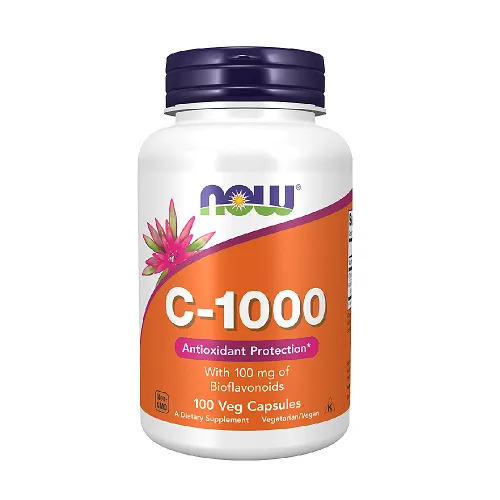 NOW C-1000 With Bioflavonoids 100 Veg. Capsules