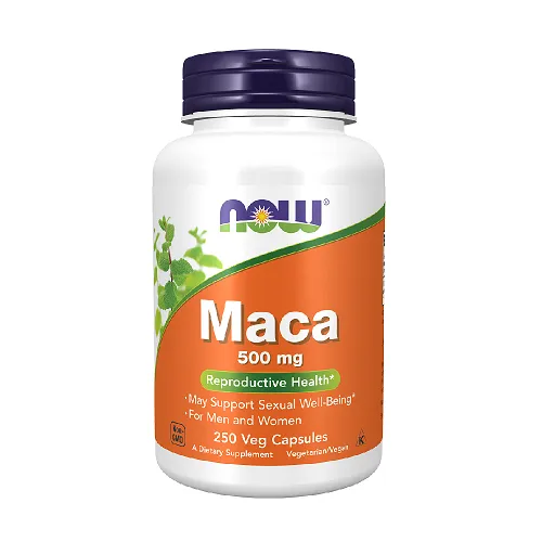 NOW Maca 500mg 250 Veg. Capsules