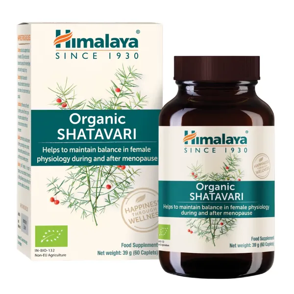 Himalaya™ Organic Shatavari 60 kaps.