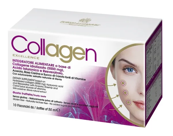 Maisto papildas COLLAGEN EXELLENCE Hidrolizuotas kolagenas 10x50ml