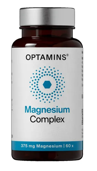 Maisto papildas OPTAMINS Magnesium complex kapsulės N60