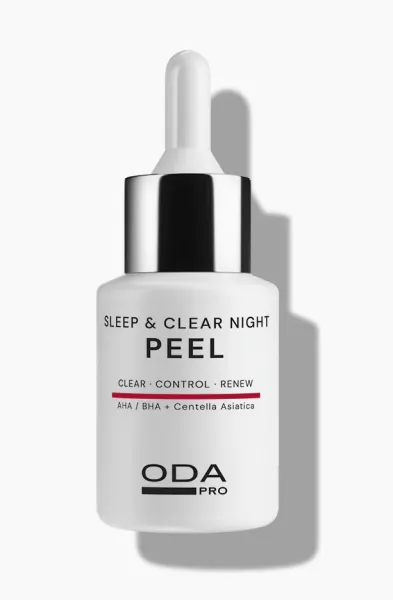 ODA PRO 4 rūgščių naktinis pilingas spuoguotai odai 30ml