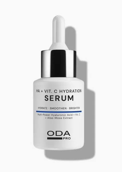 ODA PRO drėkinamasis hialurono rūgšties ir vitamino C serumas 30ml