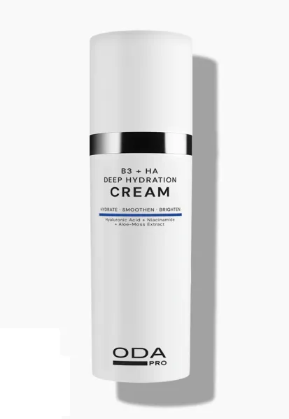 ODA PRO intensyviai drėkinantis niacinamido kremas su hialurono rūgštimi 50ml