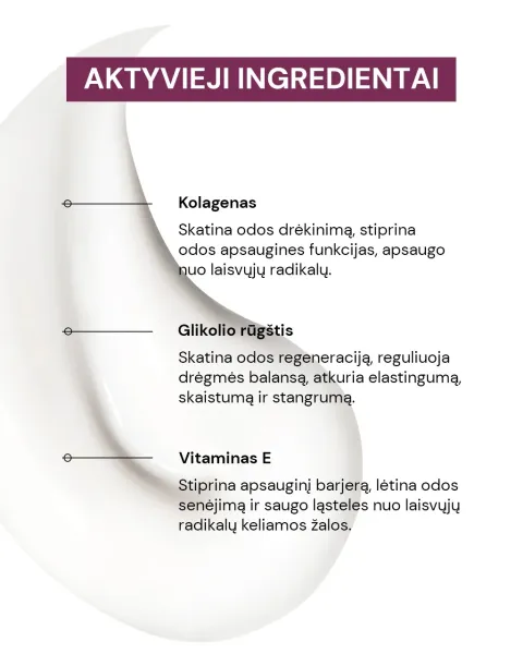 ODA PRO Intensyviai regeneruojantis paakių kremas nuo raukšlių 15ml