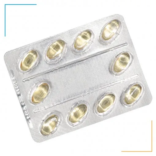 Maisto papildas Olidetrim Omega 2000 D3+K2 minkštosios kapsulės N30