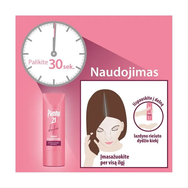 PLANTUR 21 Long Hair kondicionierius 175ml