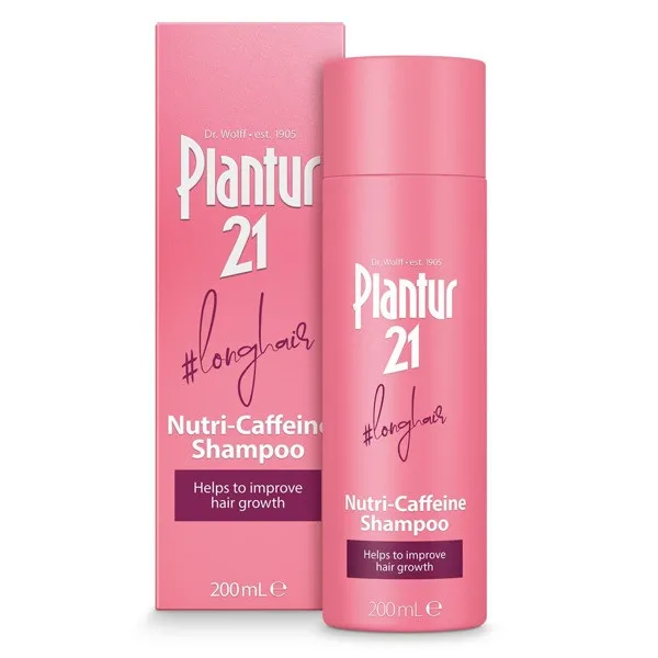 PLANTUR 21 Long Hair šampūnas su kofeinu 200ml