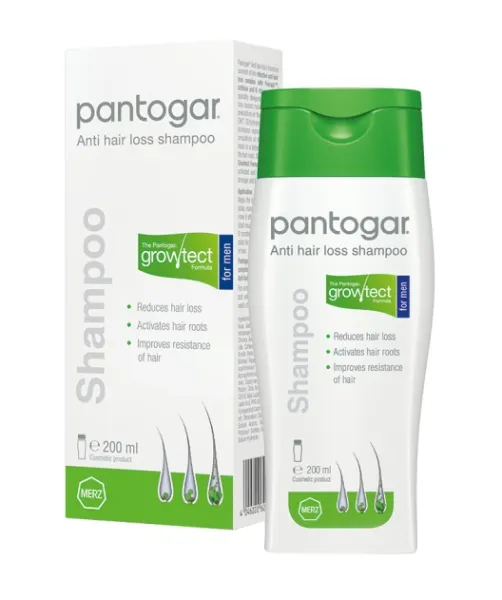 PANTOGAR vyrams šampūnas nuo plaukų slinkimo 200ml