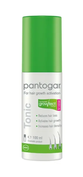 PANTOGAR tonikas moterims plaukų augimo skatinimui 100ml