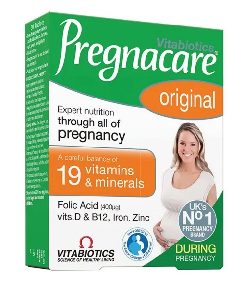 Maisto papildas būsimai mamai PREGNACARE N30