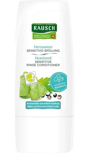 RAUSCH Sensitive Rinse kondicionierius plaukams su širdažolėmis 200ml