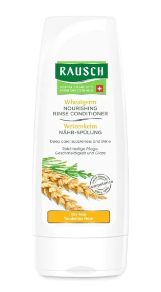 RAUSCH Wheatgerm Nourishing Rinse kondicionierius plaukams maitininatis su kviečių gemalais 200ml