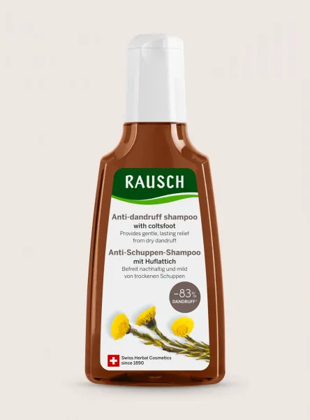 RAUSCH Coltsfoot Anti-Dandruff šampūnas nuo pleiskanų su šalpusniais 200ml
