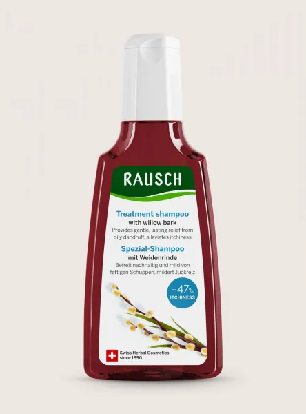 RAUSCH Willow Bark Treatment šampūnas nuo pleiskanų gluosnio žievės 200ml