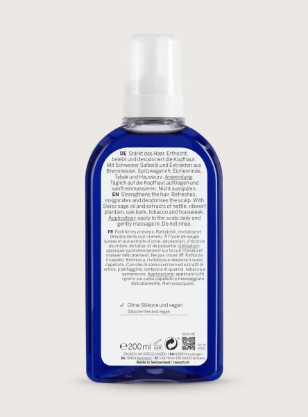 RAUSCH Sage Silver-Shine tonikas plaukams su žolelėmis 200ml