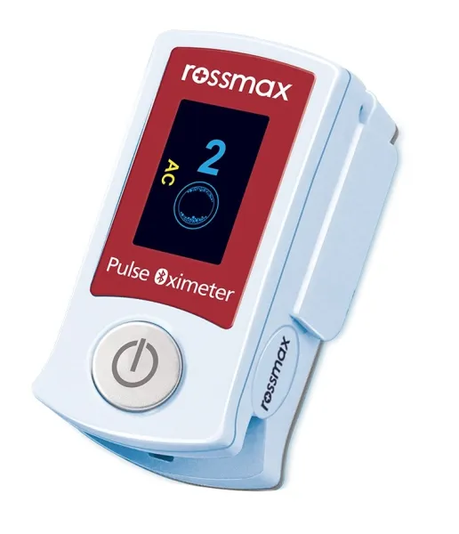 ROSSMAX SB210 pulsoksimetras su arterijų būklės patikra ir Bluetooth®