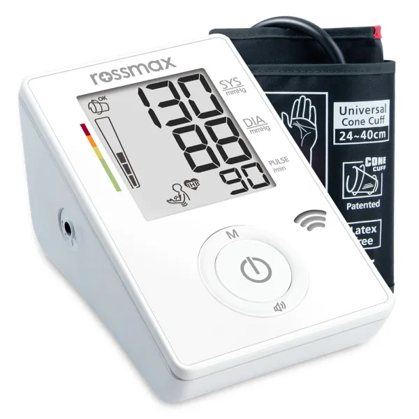 Automatinis kraujospūdžio matuoklis kalbantis ROSSMAX CF175f