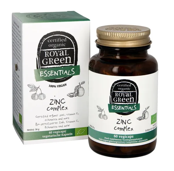 Maisto papildas ROYAL GREEN BIO Cinko kompleksas N60