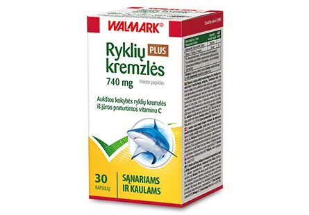 Maisto papildas RYKLIO KREMZLĖS 740mg N30