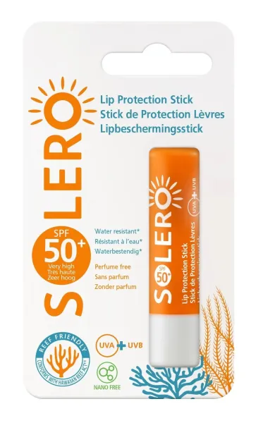 SOLERO apsauginis nuo saulės lūpų pieštukas-balzamas SPF50+ 4.8g