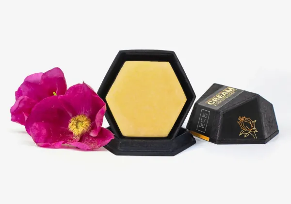 SOLIDU kietas kūno sviestas su erškėtrožių sėklų aliejumi CREAMPOP 50g