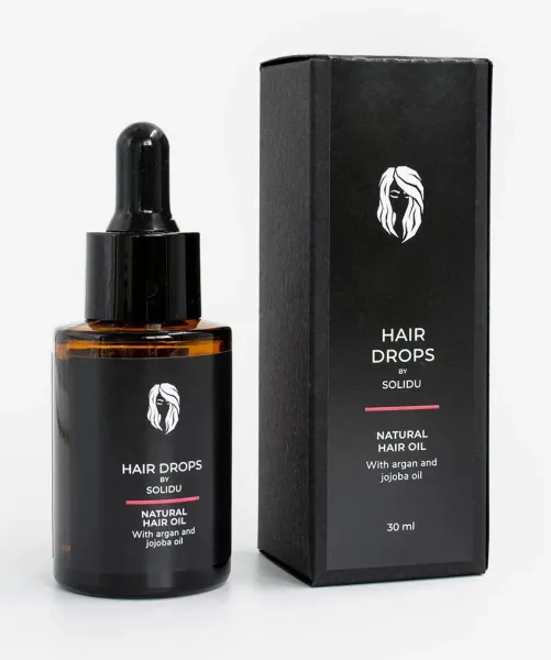 SOLIDU HAIR DROPS (Split Ends) sausiems galiukams 30ml