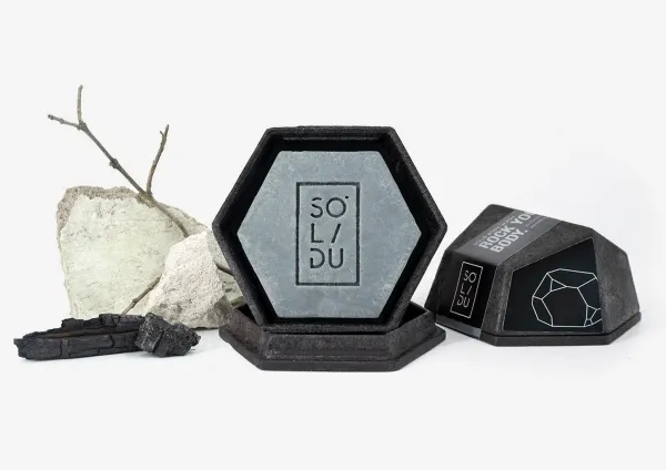 SOLIDU kietasis kūno prausiklis ROCK YOUR BODY 70g