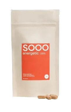 Maisto papildas SOOO energetic: Kordicepso ekstraktas  6-8:1 350mg kapsulės N90 (papildymas)